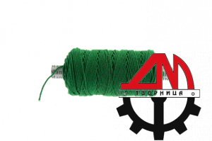 Стандартная подвязка зелёного цвета 64м