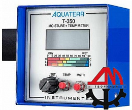 Влагомер для измерения Влажности и температуры почвы Aquaterr портативный Т-350